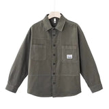 Riolio  Mens Harajuku T Shirt Korean Fashion Shirts Blouses Long Sleeve Cotton Linen Shirts For Men Loose Casual T Shirt Top Man Clothes