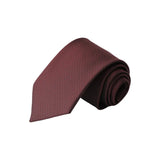 Riolio  2pcs Neck Tie Set Classic Solid Brown Green Neckties Casual Business Retro Ties Brooches Wedding Party Suit Accessories Cravat