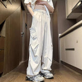 Riolio  Minimalist Men's Cargo Pants Wide Mountain Outdoor Street Long Designer High Quality Loose Cheapest Techwear Cheap Male Trousers