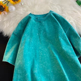 Riolio swag outfits men Quality Oversized Acid Washed Y2K T Shirt Women Vintage T-shirts Streetwear Mineral Wash Tee Shirts Girl Loose Luxury Brand Tops