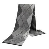 Riolio  Men Scarf For Man Winter Copy Cashmere Shawl Luxury Brand Scarf Soft Keep Warm Outdoor Grey Knit Neckerchief Men Shawl Wrap Gift