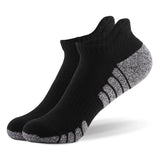 Riolio 3pairs Thickened Towel Bottom Running Socks Mesh Boat Socks Non-slip Breathable Sports Socks Low Cut Men's Socks Women's Socks