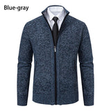 Riolio New fashion men's knitted sweater cardigan Joker comfortable warm casual coat
