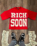 Riolio Harajuku New Letter Patch Graphic T Shirts Graphic Y2k Tops Oversized Gothic Casual American Streetwear Goth Men Clothes