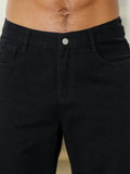 Riolio  Men's black casual pants, loose, comfortable and versatile trousers, suitable for daily commute, sports and fashion.