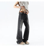 Riolio Wide leg jeans Men 2025 Autumn trend Casual Pantsbell-bottoms unisex washed Jeans Skinny Work Trousers Male Jeans Men Clothing
