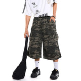 Riolio Men's Camouflage Cargo Jeans Harajuku Y2k Baggy Denim Trousers 90s Aesthetic Jean Pants Vintage 2000s Emo Trashy Clothes