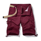 Riolio Shorts Male Slim Workout Shorts Lightweight Outdoor Mens Casual Hiking Cargo Fishing Short Pants Summer Quick Drying Work Shorts