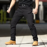Riolio  Men Casual Cargo Pants New Male Summer Tactical Wear Resist Quick Dry Outdoor Trousers Multi Pockets Hike Work Trousers