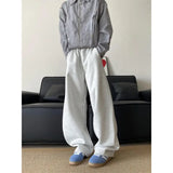 Riolio Spring NEW Loose Casual pants man Solid baggy trousers Unisex Wide leg pants Fashion trend youth skateboard pants male