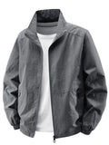 Riolio  Men's Casual Jacket Spring New Style Wear Resistant Comfortable Breathable Soft Simple Fashion Outdoor Jacket Loose clothin