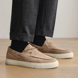 Riolio  Men Casual Shoes Fashion Men Shoes Handmade Suede Genuine Leather Mens Loafers Moccasins Slip On Men's Flats Male Driving Shoes