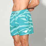 Riolio  Mens Camouflage Quick-Drying Casual Swimming Trunks Streetwear Fashion Daily Versatile Vacation Beach Shorts Men'S Clothing