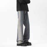 Riolio  Jeans men New Jacquard Fabric Denim Trousers man Straight Leg Long Pants Autumn Classic Style Casual Jeans for Men Wholesale