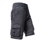 Riolio Men's Cargo Shorts Big Size Sports Knee Shorts Classic Short Pants Streetwear Hip Hop Straight Loose Pants
