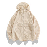 Riolio  Spring Summer Men Lightweight UV Protection Hooded Jackets Outdoor Quick Dry Men Suncreen Waterproof Hiking Hooded Coats