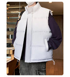 Riolio  New Style Cotton Fashion Trendy Versatile High-quality Comfortable Cool Vest Men's Gradient Vest Outdoor Sports Vest Jacket