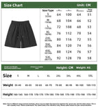 Riolio  Baskeall orts Men's Summer Ice Silk Cool Feeling Beach Pants CleanFit Five Tenths Casual Loose Straight Leg Pants