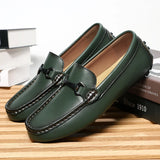 Riolio  New Trendy Men Casual Shoes Big Size 38-46 Summer Driving Loafers Breathable Man Business Footwear Slip on Falts Comfy Moccasins