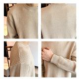 Riolio  New Korean Retro Men Basic Sweater Luxury Knitted Solid Color O Neck Long Sleeve Pullover Casual Slim Premium Quality Knitwear