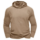 Riolio  Spring Autumn Fashion Hoodies Long Sleeve Solid Blocking Polo Shirts Men's Clothing Korean Button Loose Casual All-match Tops