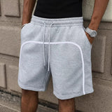 Riolio  Ice Silk Knitted Short Sleeve Men's Summer Trendy Brand High-End Hollow Knitted T-Shirt Textured Wave Pattern Body Shirt Top