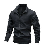 Riolio  Fashion  New Jacket Men's Fashion Casual Slim Baseball Suit Coat Spring Autumn High Quality Stitching Boxing Windproof Jacket