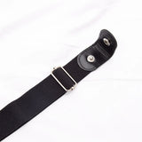 Riolio  New Adjustable Belts for Women Buckle-Free Waist Jeans Pants No Buckle Stretch Elastic Waist Men Canvas Belt Lazy Invisible Belt