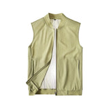 Riolio  Ultra-Thin Summer Sporty Vest Sleeveless Men's Tank Top Lightweight Breathable Skin-Friendly Outerwear Casual Fashion