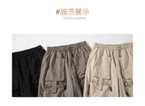 Riolio Mens Summer Cargo Shorts Multi Pocket Casual Outdoor Sports Workwear Lightweight Comfortable Hiking Shorts Trendy Fashion
