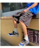 Riolio Mens Summer Cargo Shorts Multi Pocket Casual Outdoor Sports Workwear Lightweight Comfortable Hiking Shorts Trendy Fashion