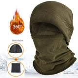 Riolio Winter Polar Coral Fleece Balaclava Men Face Mask Neck Warmer Beanies Thermal Head Cover Sports Scarf Ski Caps