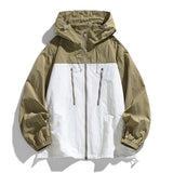 Riolio  Summer Men's Lightweight Sunscreen Jacket Outdoor Men Breathable Zipper Hooded Coats Quick Dry Men Ultra-Light Fishing Jackets