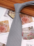 Riolio  Woven Striped Ties For Men Women Jacquard Neck Tie For Wedding Business Classic Groom Neckties Fashion Men's Neck Tie