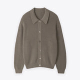 Riolio  New Korean Luxury Men Cardigan Trendy Textured Long Sleeve Buttoned Korean Leisure Sweater Coats Premium Quality Knitwear M-3XL