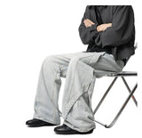 Riolio  JEANS MEN 2025 New Jeans Patchwork Baggy Loose Streetwear Trousers Hip Hop Floor Length Pants Trendy Youth Fashion Casual Denim