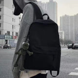 Riolio BACK TO SCHOOL Men Shoulder Backpack Casual Hiking Backpacks Outdoor Sport School Bag Large Organizer Travel Laptop Korean Back Package