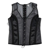 Riolio  Mens Sexy Perspective Tight-Waisted Vest, Genderless Fashion Nightclub Temperament Youth Trendy Business Breathable Top Unisex