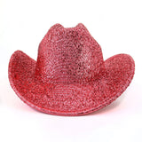 Riolio  Western Cowboy Hat Winter Autumn Woolen Fedora Hat Sombrero Hombre Wide Brim Cowgirl Jazz Felt Cap for Gentleman Lady