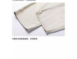 Riolio American High Street Work Pants Spring Autumn New Men's Trousers Straight Japanese Fashion Trend Retro Casual Work Pants Chic