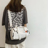 Riolio  Multi-functional Shoulder Bag - Stylish, Cool and Commuting Backpack for Men and Women, Japanese Style Casual Chest Bag