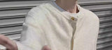 Riolio New American Style Men Cardigan Luxury Knitted Button-down Solid Color Long Sleeve Sweater Jacket Casual High Quality Knitwear