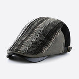 Riolio Adjustable Newsboy Hats for Men Flat Cap Male Irish Cabbie Gatsby Tweed Ivy Berets
