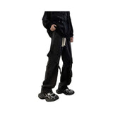 Riolio  Men's Jeans Multi-Pocket Loose Straight-Leg Wide-Leg Spring Autumn New Arrival Long Pants