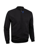 Riolio Spring and Autumn New Baseball Collar Short Loose Solid Color Jacket Men's Business Casual Thin Coat Trend