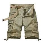 Riolio Shorts Male Slim Workout Shorts Lightweight Outdoor Mens Casual Hiking Cargo Fishing Short Pants Summer Quick Drying Work Shorts