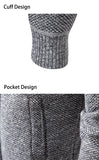 Riolio New fashion men's knitted sweater cardigan Joker comfortable warm casual coat