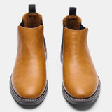 Riolio 40-46 Chelsea Boots Men Brand Comfortable Fashion Chelsea Boots