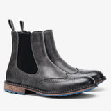 Riolio 7-13 Brogue Chelsea boots comfortable brand fashion boots leather