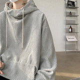 Riolio Harajuku Corduroy Hoodies Men High Quality Streetwear Loose Y2k Hip Hop Hooded Sweatshirts Couple Clothing Female Pullovers